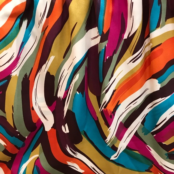 COLOR SPLASH HALTER DRESS - Picture 2 of 8